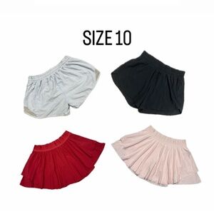 4 Pieces Lululemon Bundle of shorts Size [10].